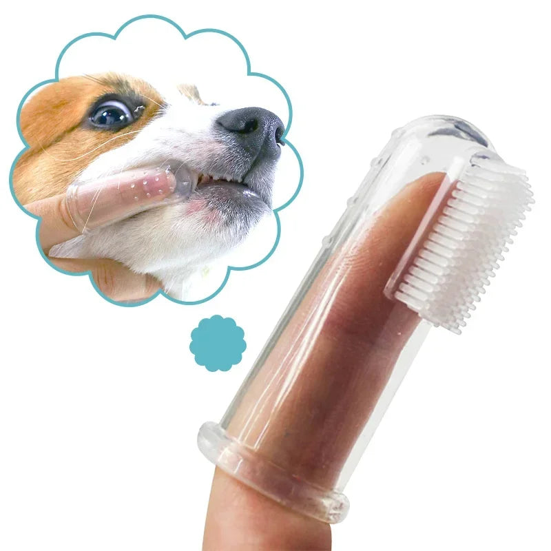 Escova de Dedos para Cão